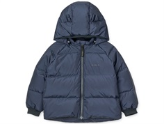 Liewood classic navy down puffer vinterjakke Polle